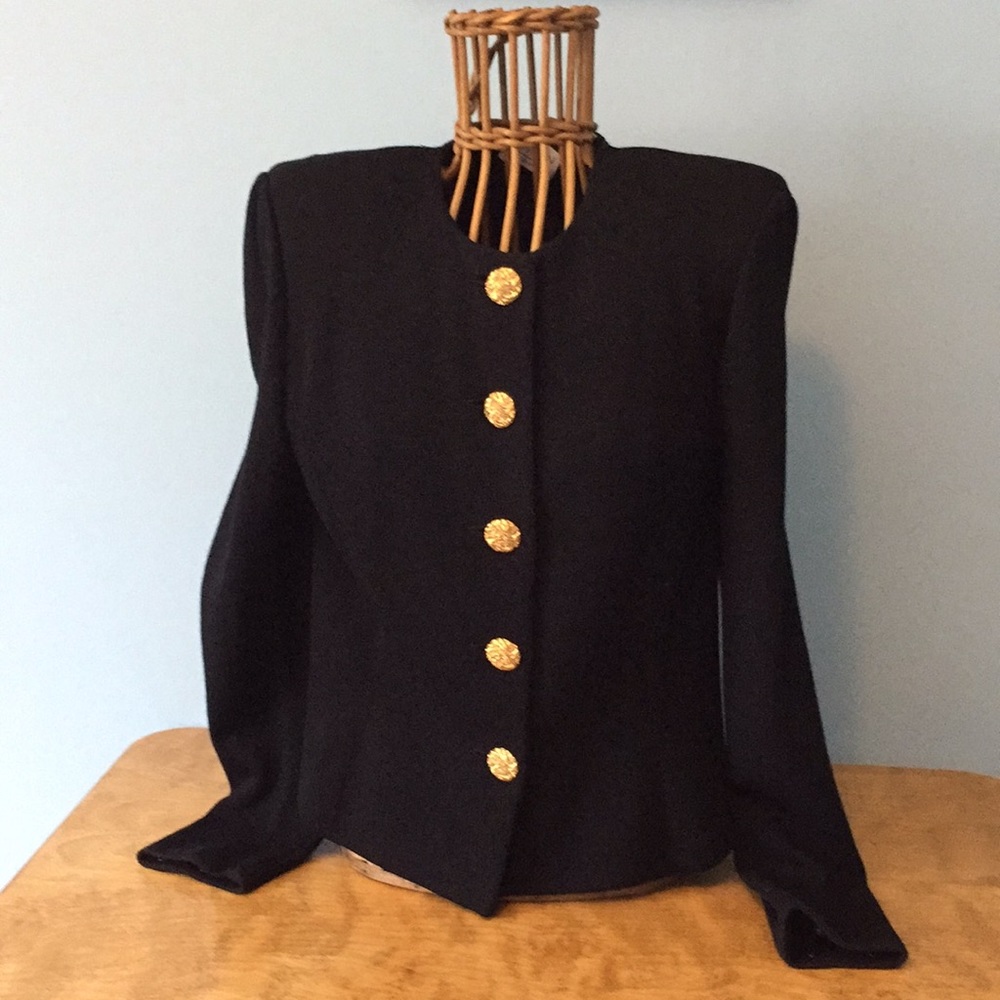 St John evening black jacket